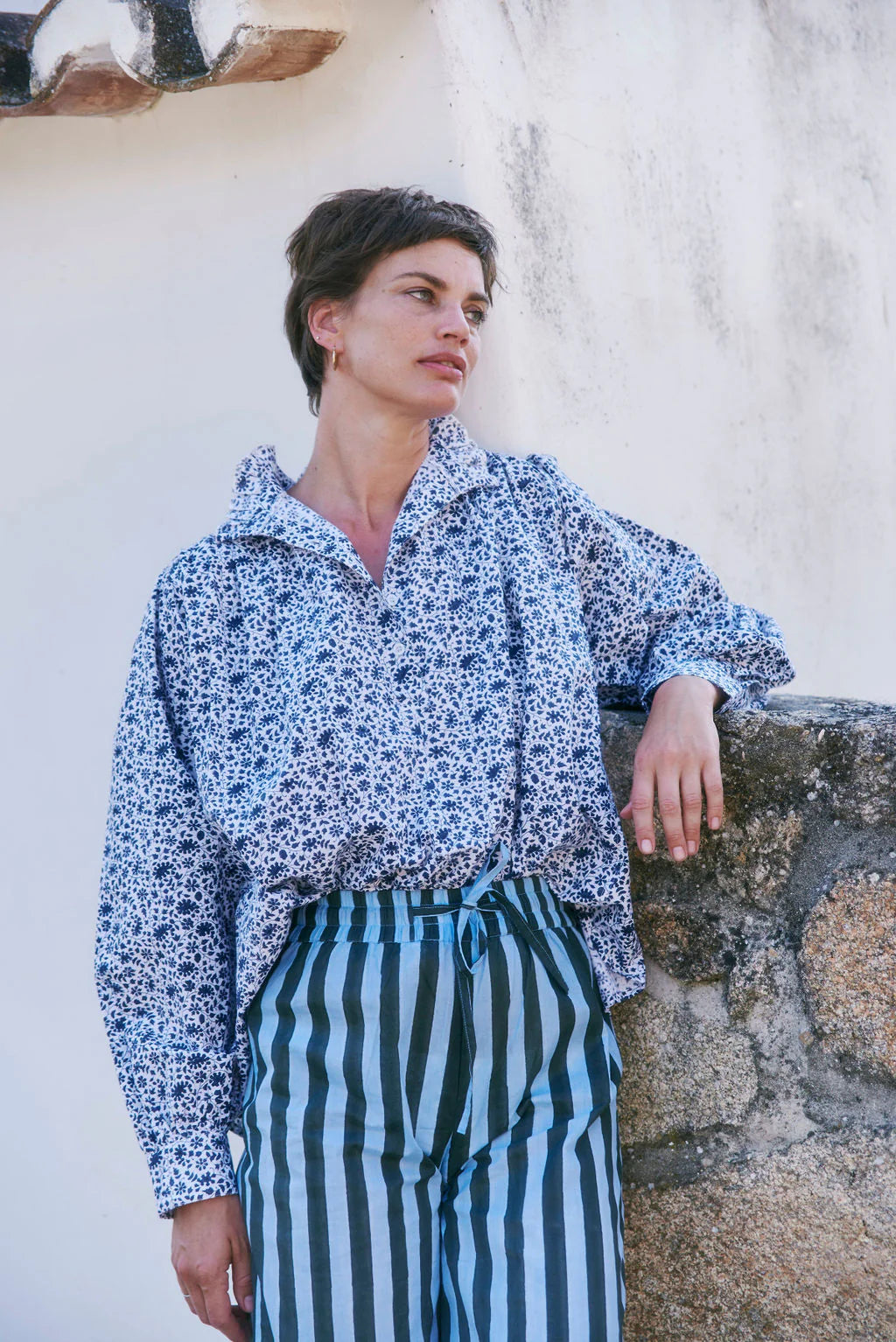 IENA - 【SZ Blockprints/エスゼットブロックプリント】Eva Top SZ Blockprints/エスゼットブロックプリント】Eva Top | イエナ
